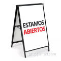 60*80 cm de slide-in de serviço pesado porta-moldura de placa de placa